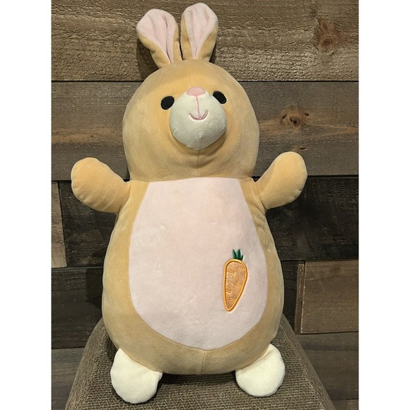 SQUISHMALLOWS Plush 14"‎ Hug Mees Rito The Brown Bunny Rabbit Easter 2021 - Picture 1 of 6